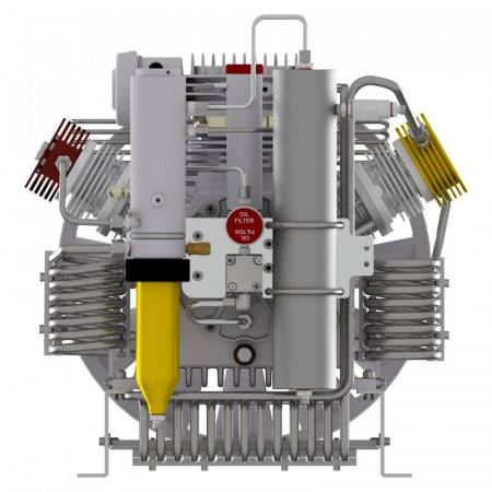 Compresseur COLTRI MCH13/ MCH16/MCH21/MCH23 et ERGO TPS 400V Triphasé