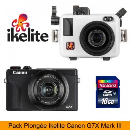 Pack G7X-III IKELITE + CANON G7X III