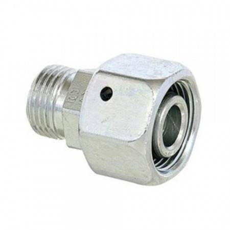 DIN swivel tube reducer, 8 mm female, 6 mm male (800 bar)