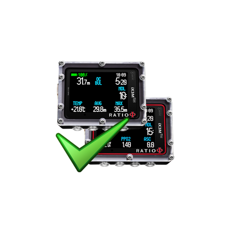 Upgrade Ratio iX3M et iDive version supérieure +1