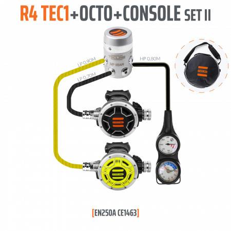 Controller R4 TEC1 OCTO + console 2 elements TECLINE