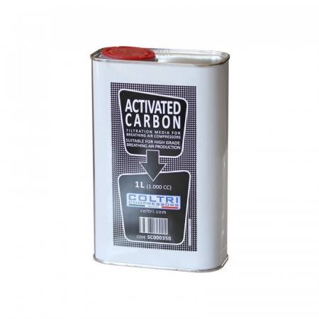 Tank of activated carbon COLTRI 1 Liter