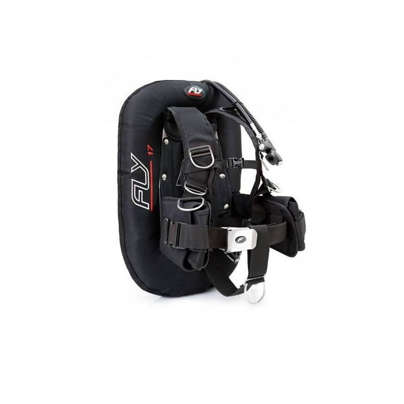 Wing FINNSUB FLY SET 17D COMFORT ALU/SS Wing FINNSUB FLY SET 17D COMFORT ALU/SS
