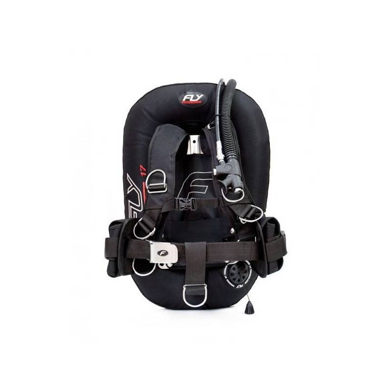Wing FINNSUB FLY SET 17D COMFORT ALU/SS Wing FINNSUB FLY SET 17D COMFORT ALU/SS