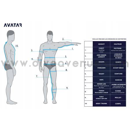 Combinaison étanche Santi AVATAR femme