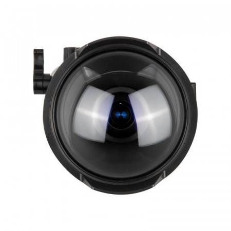 Caisson Olympus TG6 Ikelite avec dome fisheye Fcon T02