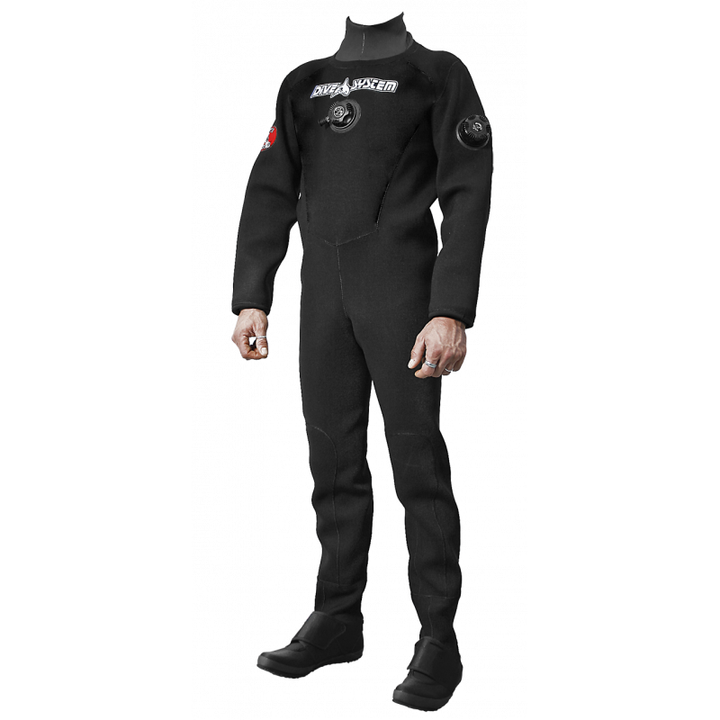 Neoprene 2mm drysuit Easy Dry DiveSytem DIVEAVENUE
