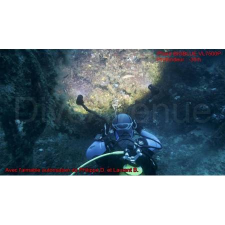 BIGBLUE VL10000PBRC - LED Video underwater light 120°
