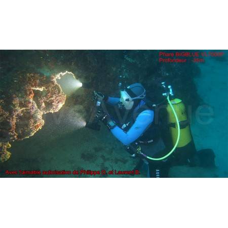 BIGBLUE VL10000PBRC - LED Video underwater light 120°