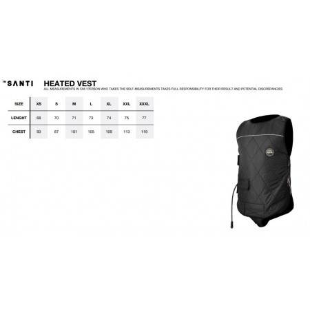 SANTI FLEX 2.0 Heating vest for drysuit - DIVEAVENUE