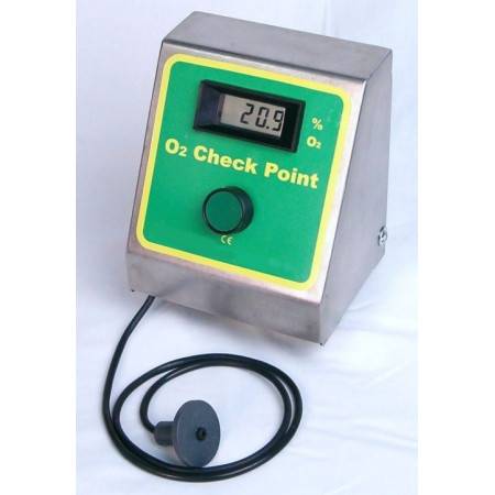 Wall-mounted oxygen analyzer OXY CHEQ NTS