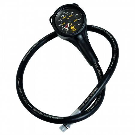 POSEIDON pressure gauge 0-450bar black background