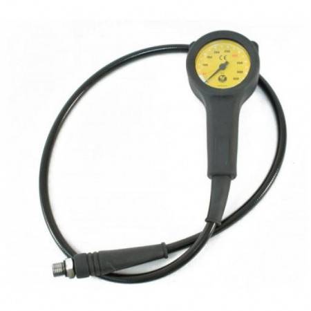 POSEIDON Cirrus pressure gauge 0-450bar yellow