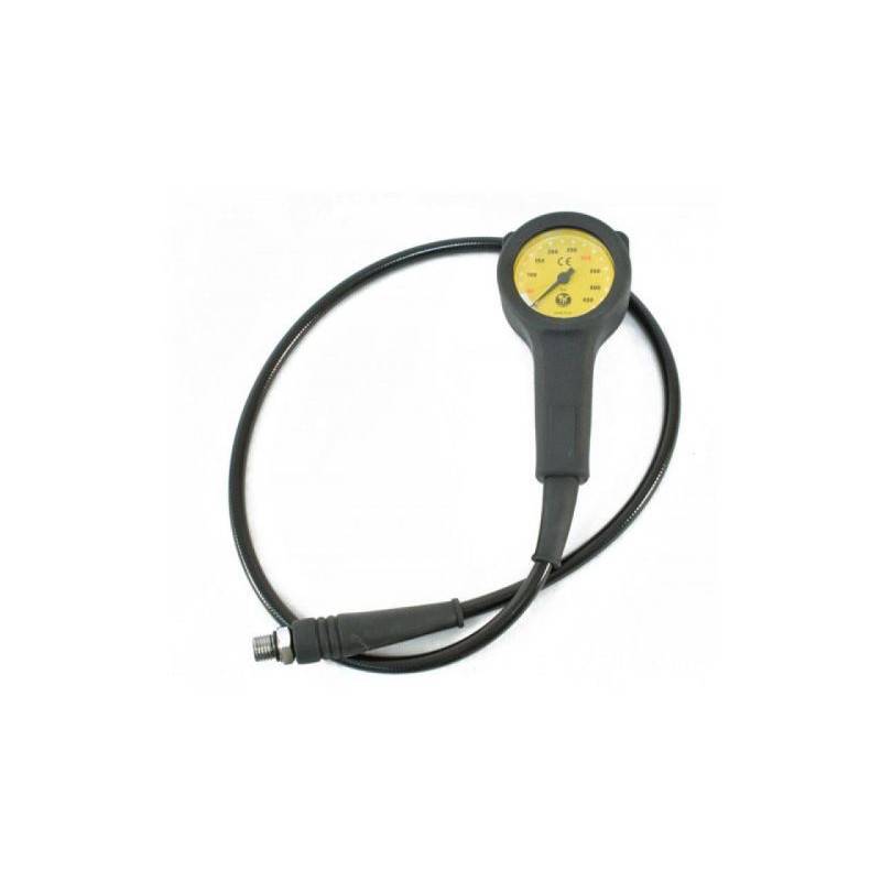 POSEIDON Cirrus pressure gauge 0-450bar yellow