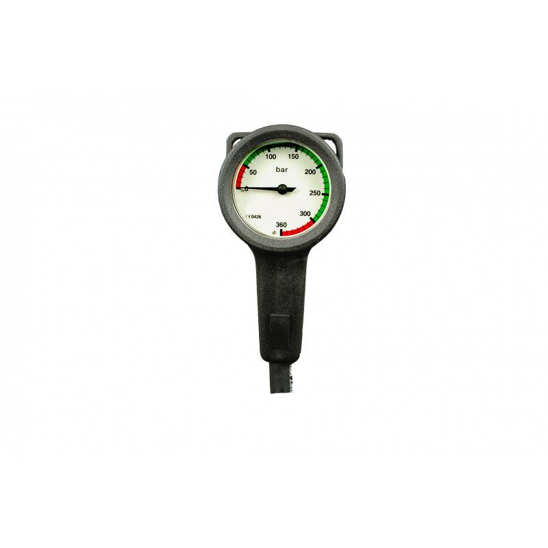 Diving pressure gauge 300bar 52mm + flex 80cm - DIVEAVENUE