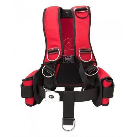 Finnsub FLY COMFORT RESCUE Harness alu/SS backplate