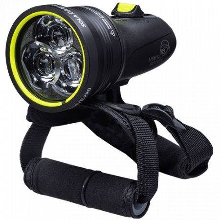 Lampe de plongée Light & Motion SOLA Pro Video 15000 avec port dôme