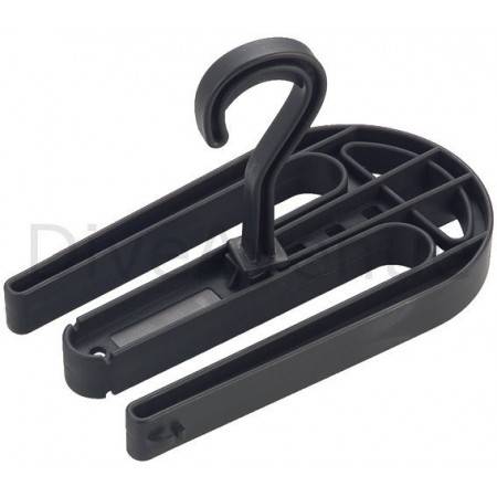 Scuba drysuit hanger