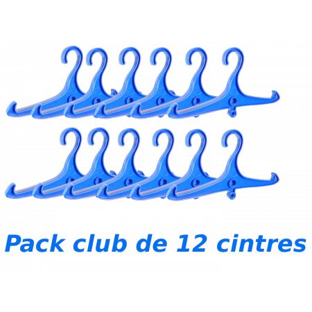 Pack club 12x cintres spécial stab ou combinaison plongée