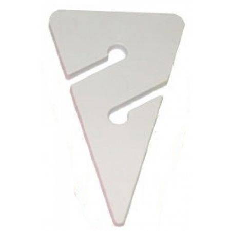 Marqueur line arrow blanc TECLINE