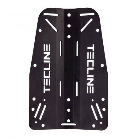 TECLINE BLACK ALUMINIUM back plate 3mm