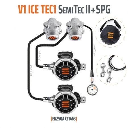 Détendeur V1-TEC1 semi-tec 2 SET - TECLINE