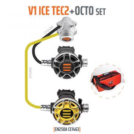 Détendeur V1-TEC2 + OCTO SET - TECLINE