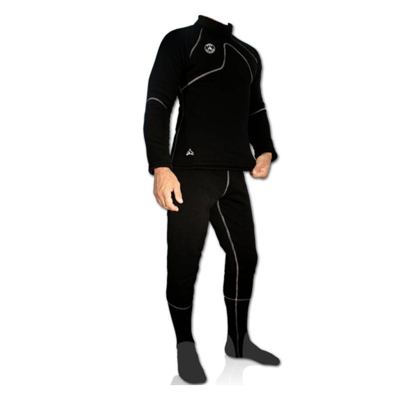 Orca Wetsuit Long Sleeve Mens Base Layer Top Black 