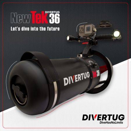 DIVERTUG TEK36 DT36 Underwater scooter DPV