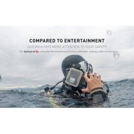 DIVEVOLK SeaTouch 4 MAX dive housing for smartphone