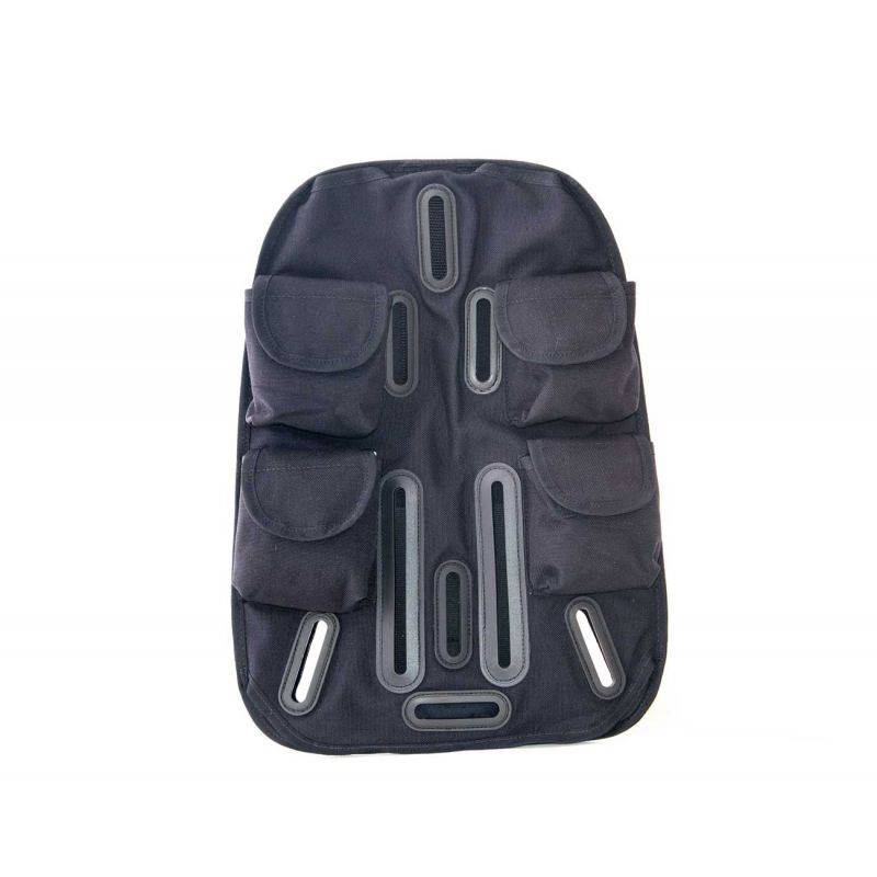 OMS padded backpad for backplate with lead pockets