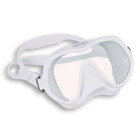 Diving mask Frameless TECLINE white color