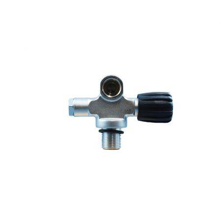 Sidemount valve DIN 300bar AIR M25x2 right hand wheel