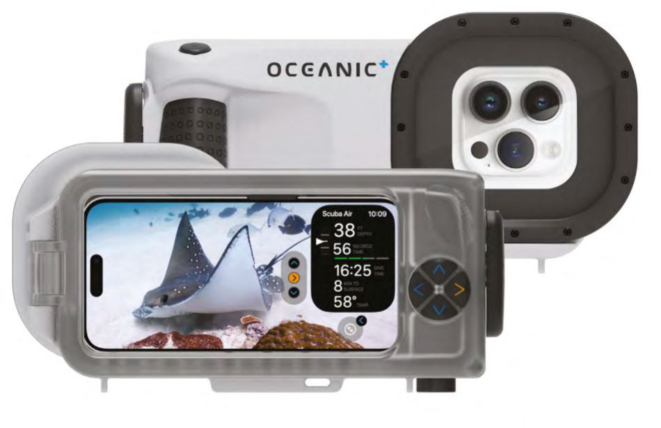 Explore the Depths with Your iPhone: The Oceanic+ Waterproof Dive Housing