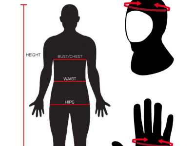 Sharkskin size guide